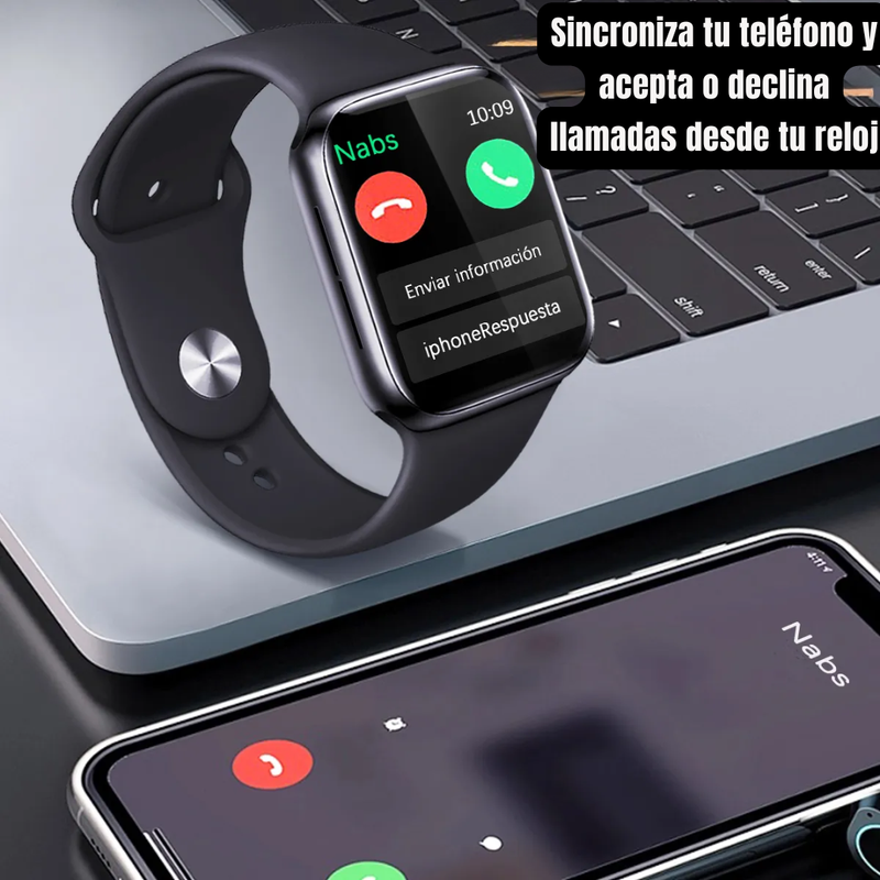 TecnoDúo 2 en 1 - Reloj Inteligente + Audífonos Bluetooth ⌚🎧