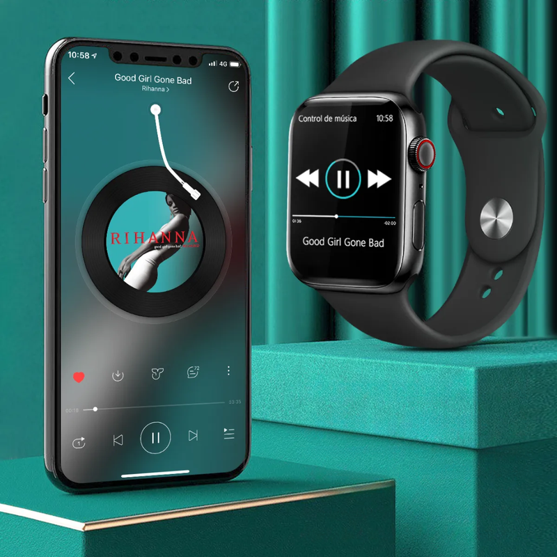 TecnoDúo 2 en 1 - Reloj Inteligente + Audífonos Bluetooth ⌚🎧