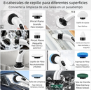 🧼 CEPILLO ELÉCTRICO 9 EN 1 ✨ Limpieza sin esfuerzo en segundos