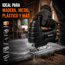 🔥 Sierra Caladora PRO 1200W™ ⚡ | 6 Velocidades + Corte en Bisel 45° + Kit de 35 Accesorios