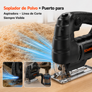 🔥 Sierra Caladora PRO 1200W™ ⚡ | 6 Velocidades + Corte en Bisel 45° + Kit de 35 Accesorios