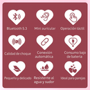 Audífonos Corazón BT - LoveBeats 💕🎧