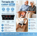 Masajeador Térmico 3 en 1 AliviaPro™ 🔥 – Calor + Vibración + Infrarrojo