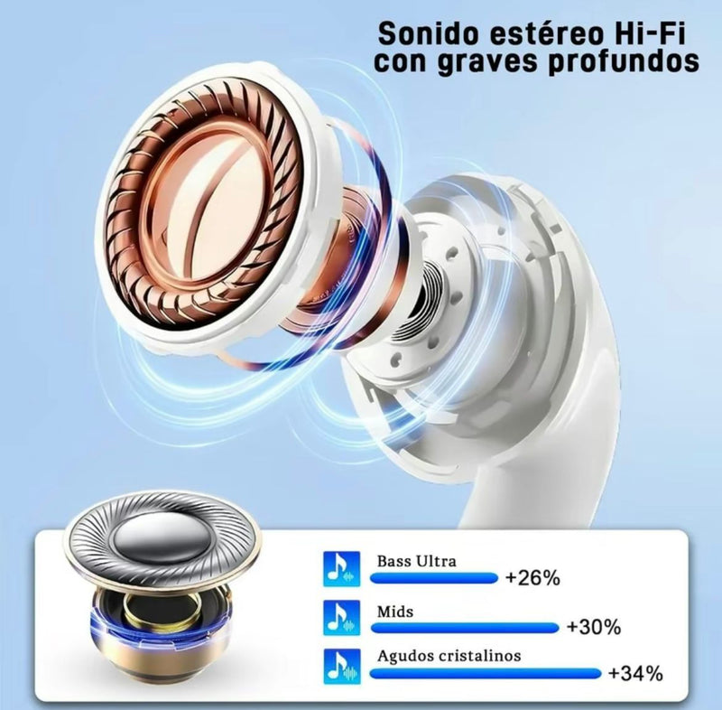 TecnoDúo 2 en 1 - Reloj Inteligente + Audífonos Bluetooth ⌚🎧